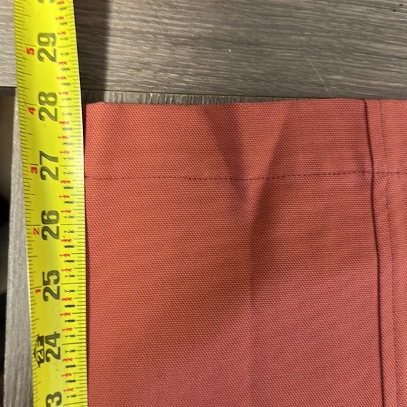 Esby Lucia Pant wide leg 100% cotton size 0. Coral color. Worn once. - Picture 14 of 15